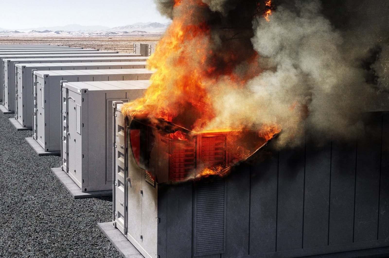Lithium-Ion Battery Fire Suppression — Fipron Canarias