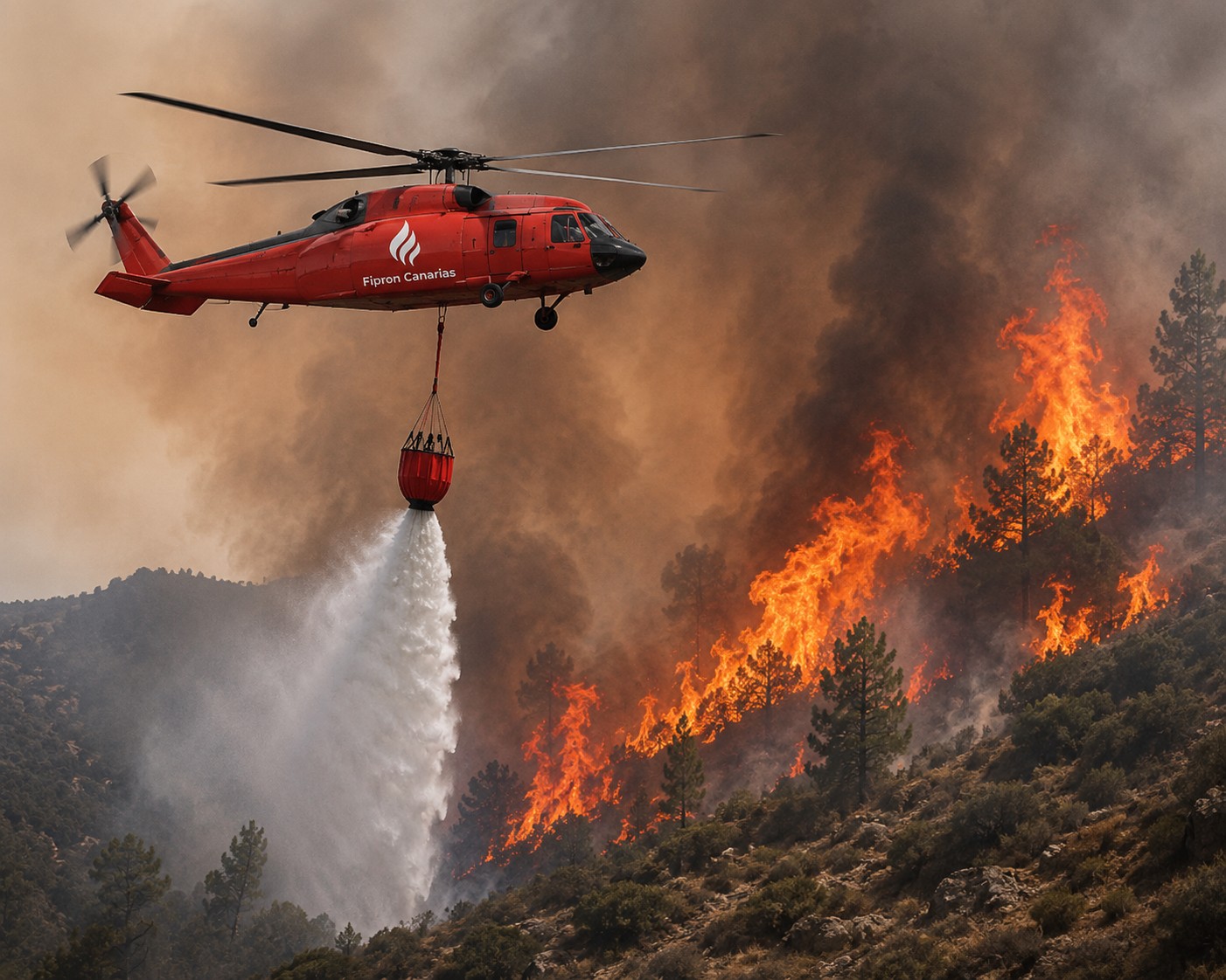 Wildfire Fire Suppression — Fipron Canarias