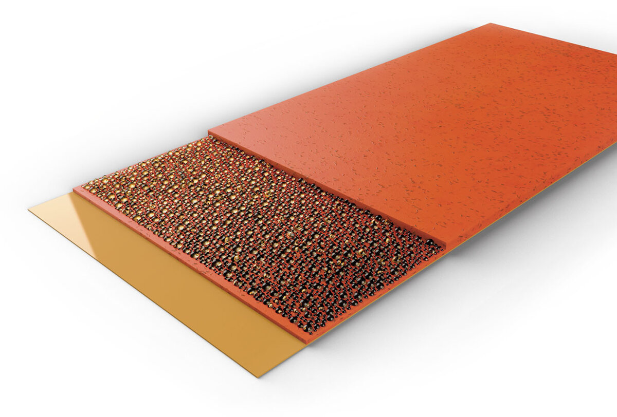 Fipron Sticker - self-adhesive fire suppression plate for panels and battery cells